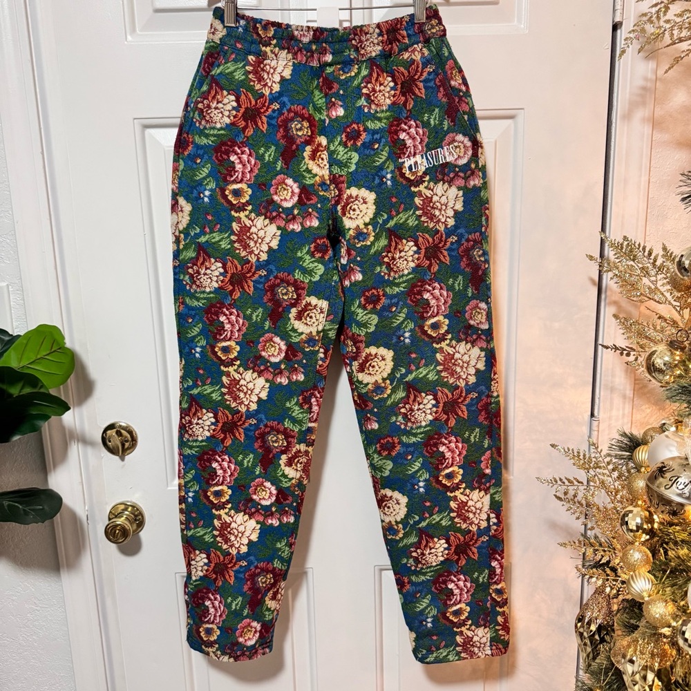 Pleasures Now Studio Floral Beach Pant Floral Size Small - Picture 2 of 13